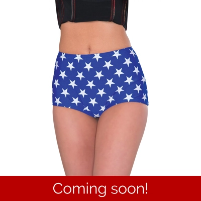 Wonder Woman Adult Boy Shorts
